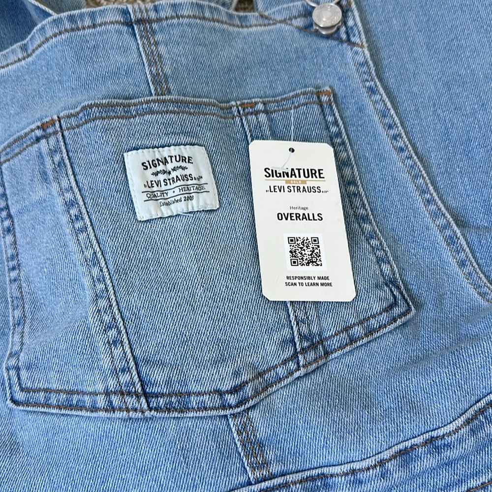 Levi’s Free People Vintage Inspired Overalls size L - Picture 4 of 6